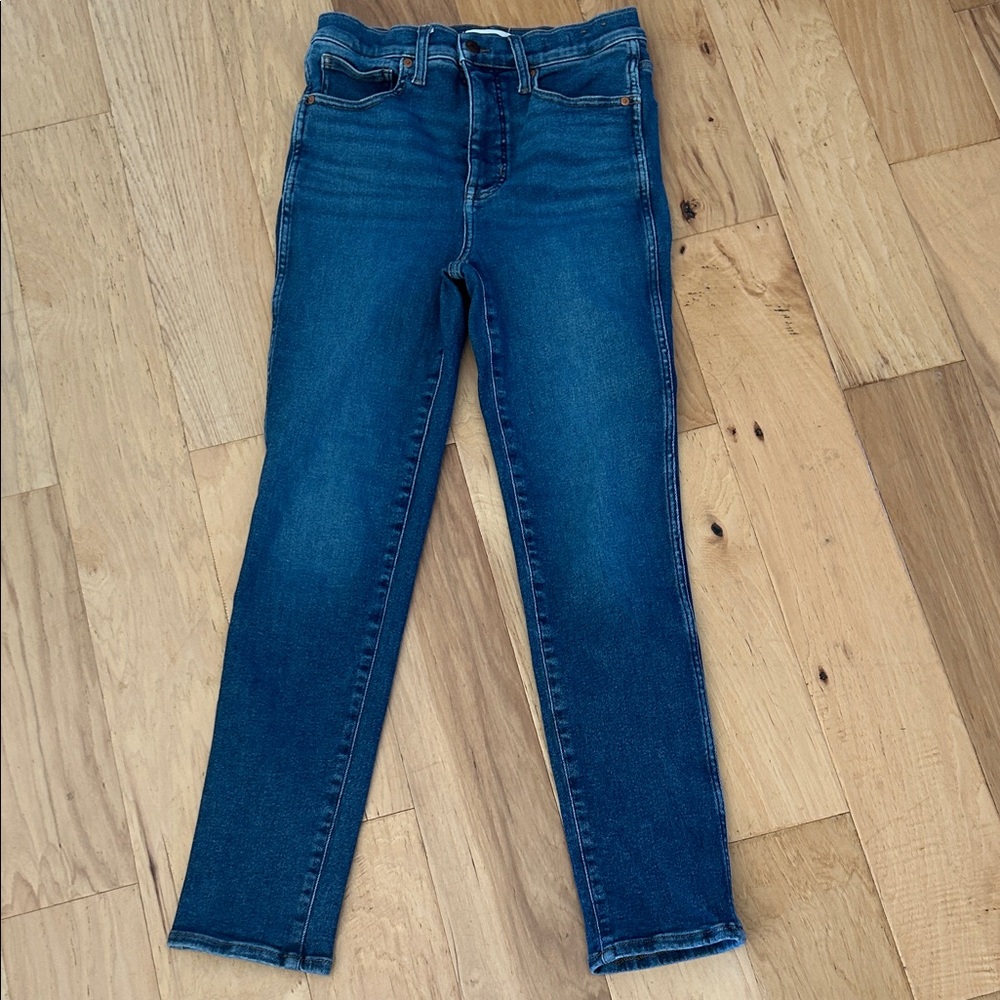 Madewell High Rise Stovepipe. Size 28.